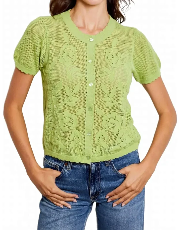 Floral Lace Cardigan