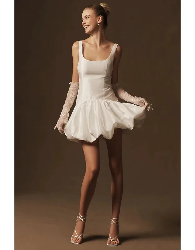Drop-waist Mini Dress