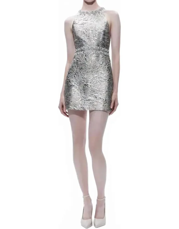 Dru Crew Neck Mini Dress