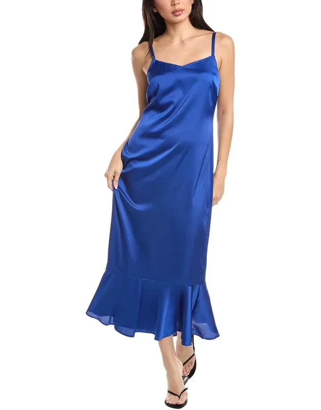 Flounce Slip Dress