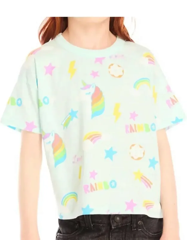 Unicorn Hearts Short Sleeve Tee