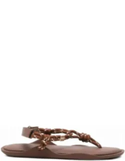 Monocolor Rope Sandals