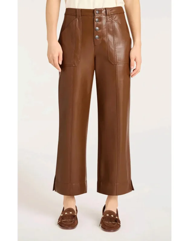 Vegan Leather Pants