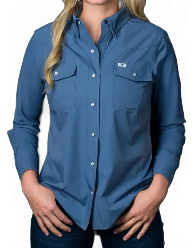 Long Sleeve Snap Shirt