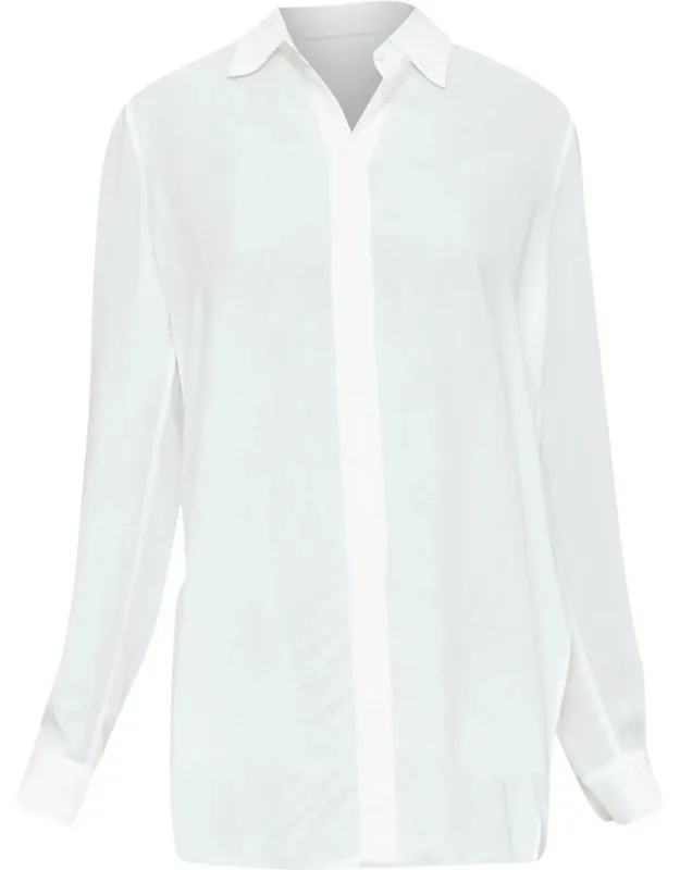 Fluid Crepe Shirt
