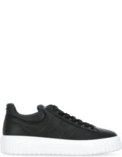 H-stripes Leather Sneakers