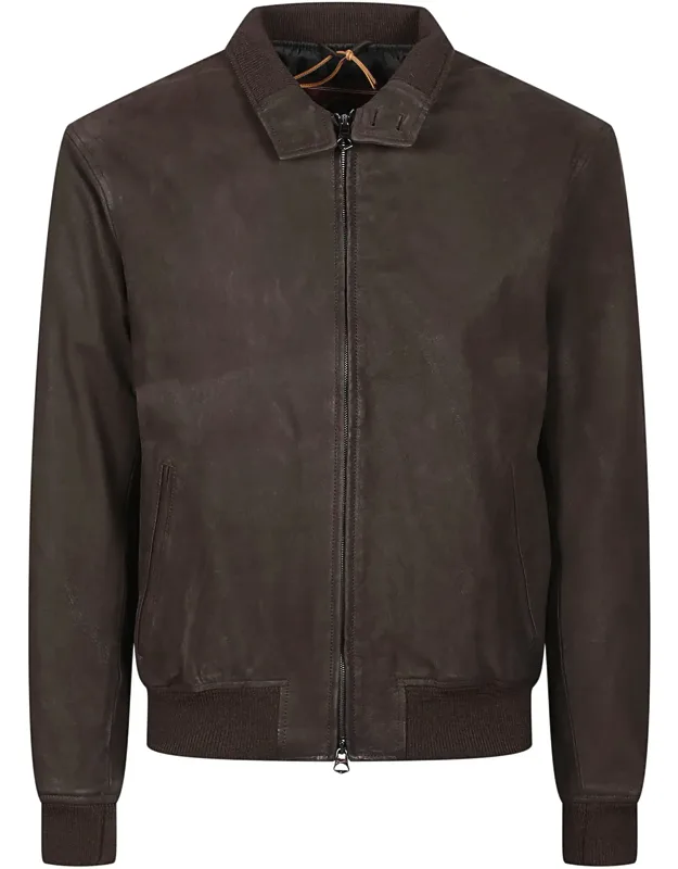 Destroy Smooth Leather Bomber Jacket