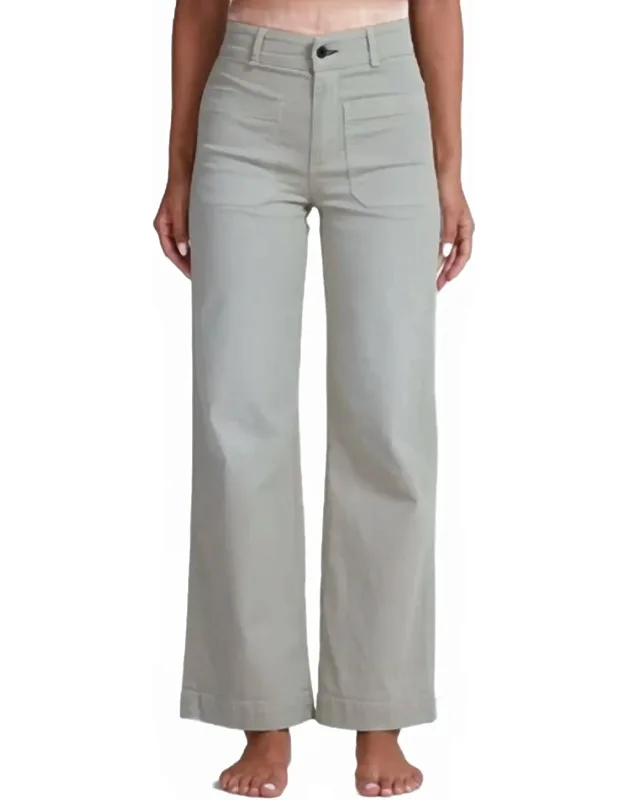 Sailor Twill Straight Leg Pants