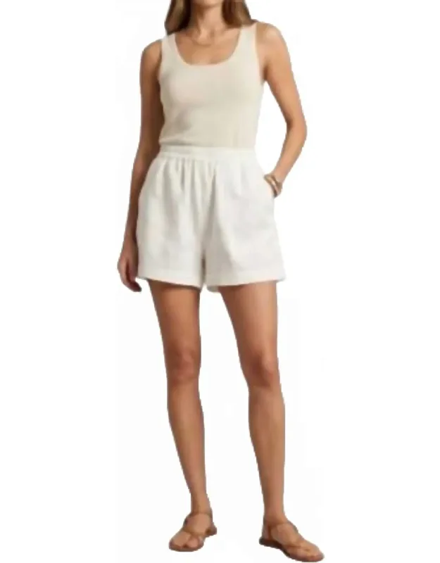 Elastic Waist Shorts