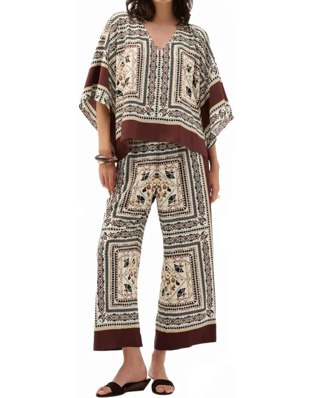 Bohemian Floral Pullover