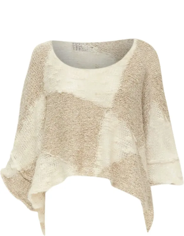 Crochet Knit Wool Sweater