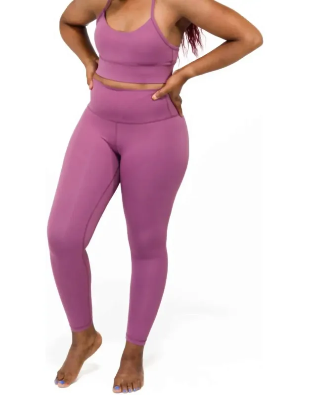 Nylon Blend High-rise Leggings