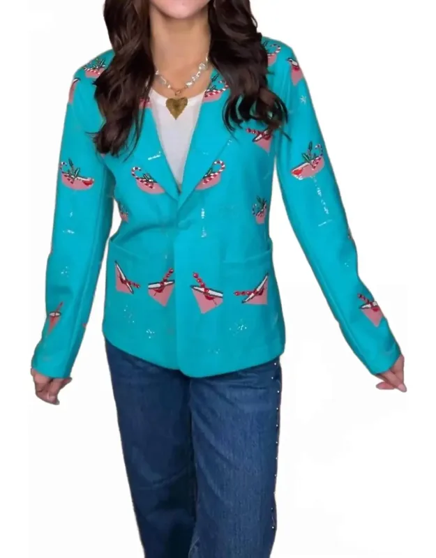 Christmas Cocktail Blazer