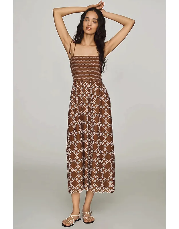 Cotton Midi Dress