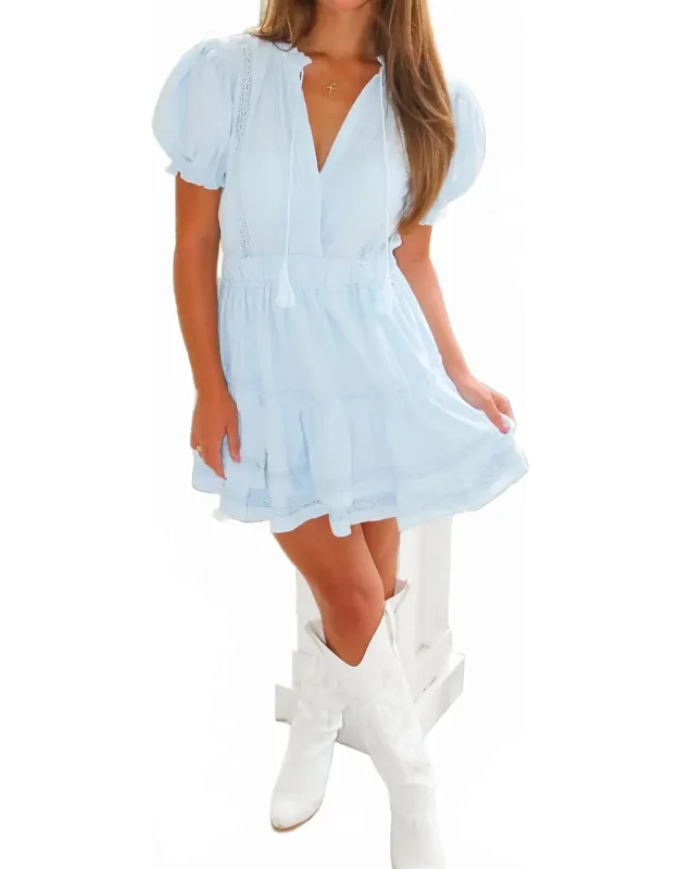Ruffle Tier Mini Dress
