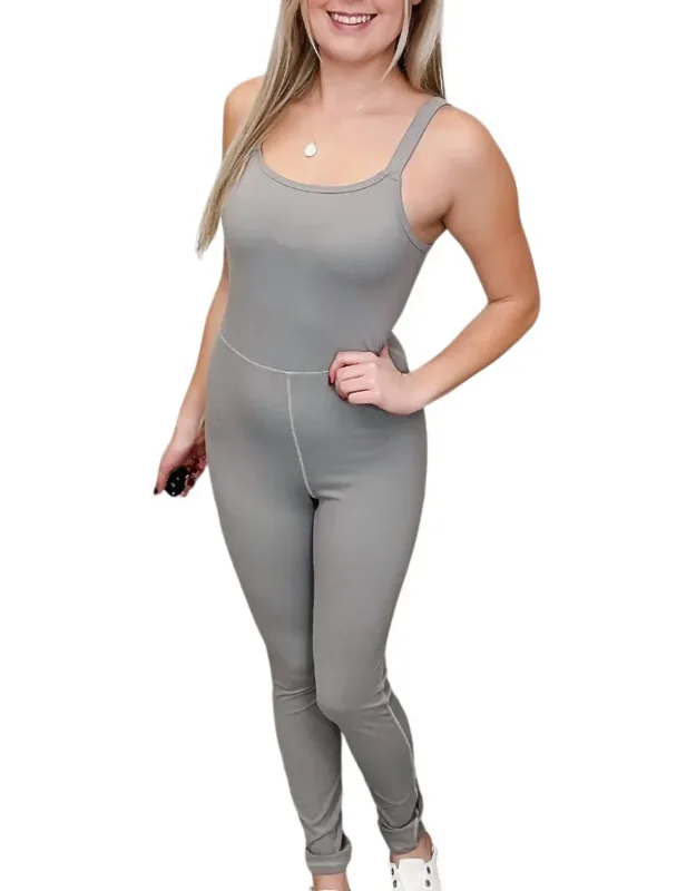 Balanced Life Fitted Jumpsuit