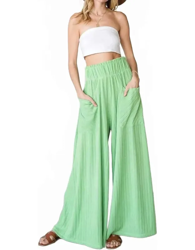 Wide Leg High Waist Pants