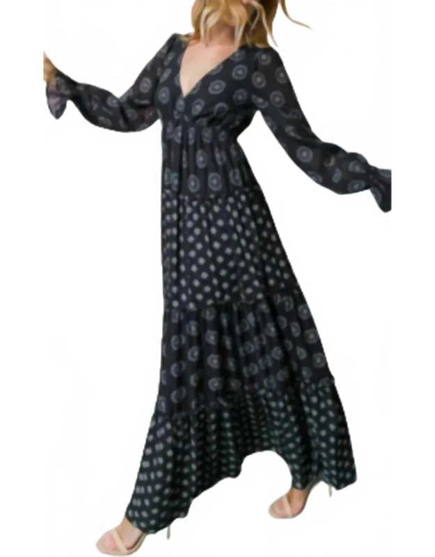 Printed Maxi Dress