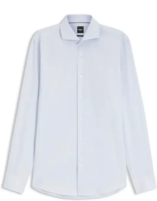 Wrinkle-resistant Structured Cotton Shirt