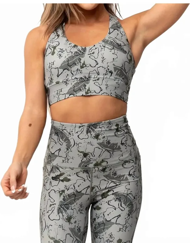 Four Across Sports Bra