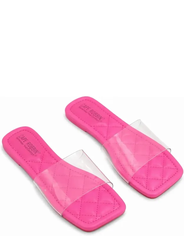 Keko Flat Clear Band Sandals