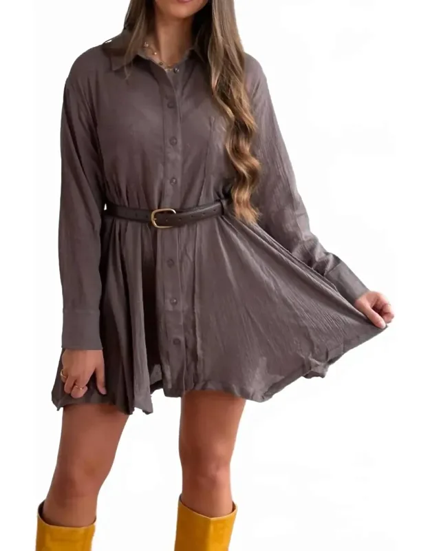Button Up Dress