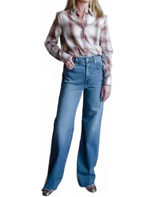 Grace High Rise Wide Leg Jeans