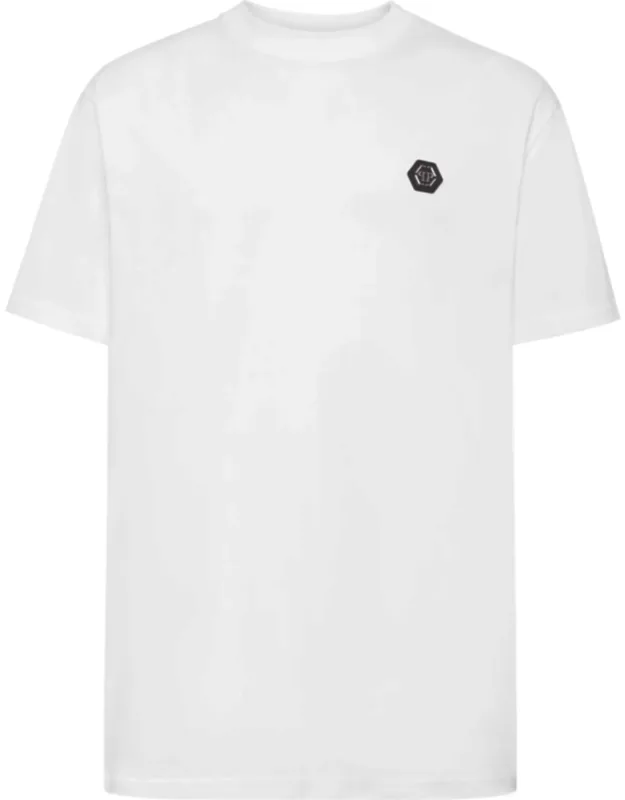 T-shirt Round Neck Ss Glass Skull