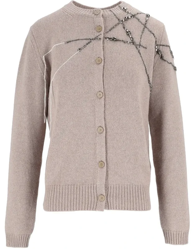 Embroidered Cardigan
