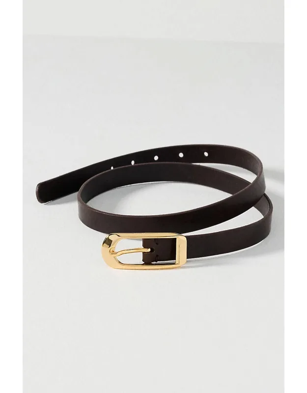 Rectangle Buckle Belt