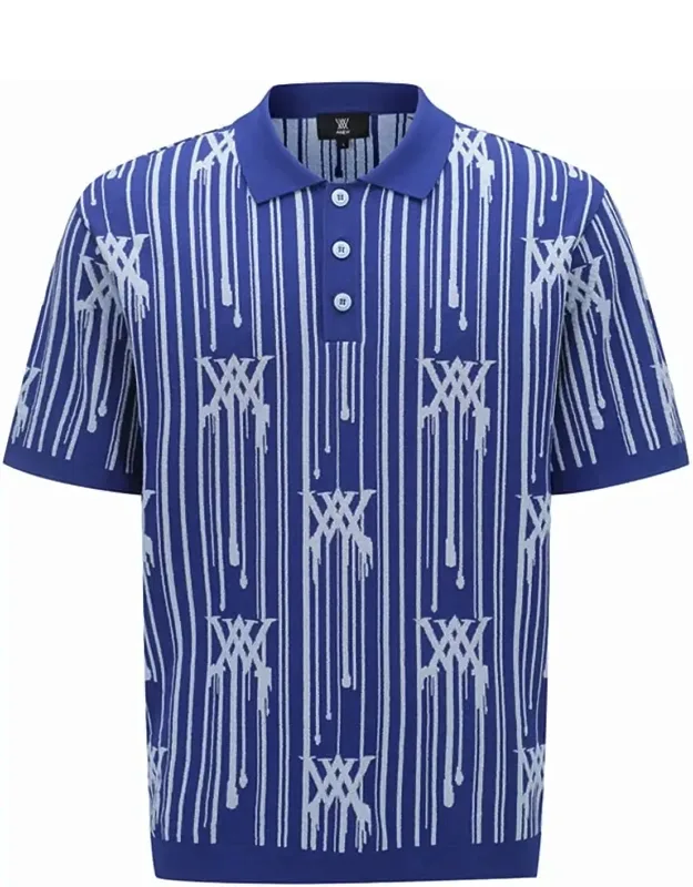 Rain Logo Short Sleeve Sweater Polo
