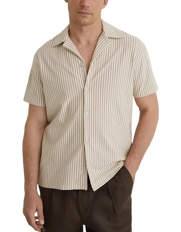 Aurelia Stripe Cuban S Shirt
