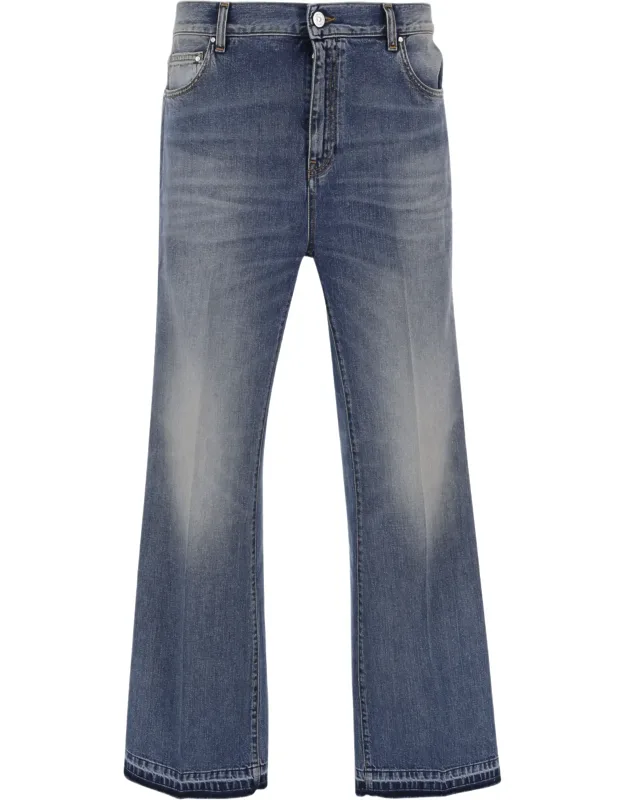 Washed Cotton Jeans