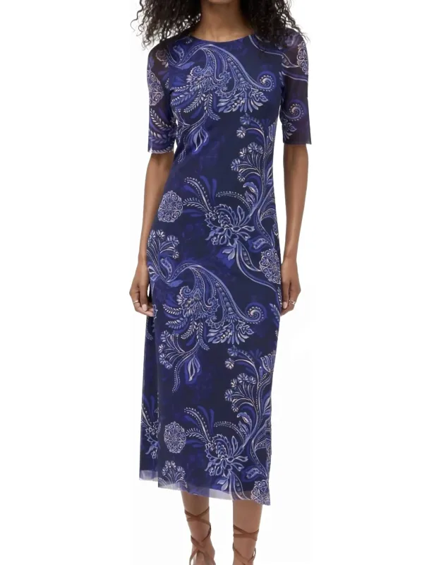Astrid Midi Mesh Dress