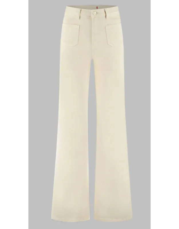 Flared Pocket Jeans