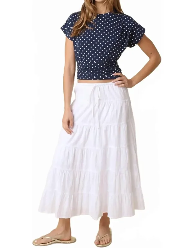 The Haven Tiered Maxi Skirt