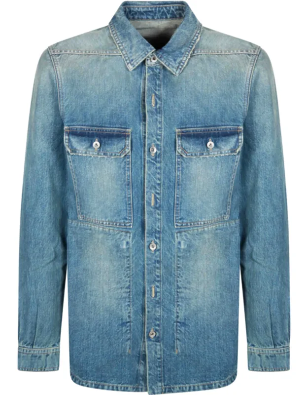 Vintage Wash Classic Button Denim Jacket