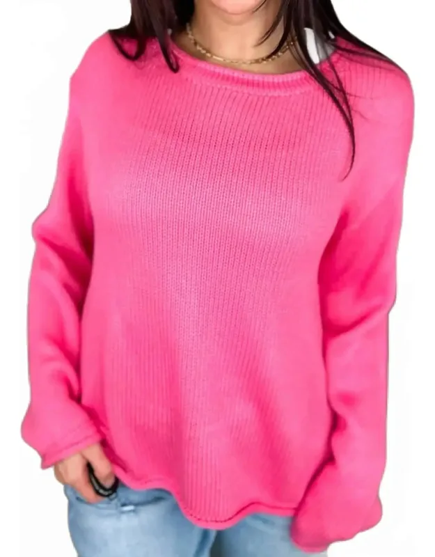 Make It Complete Knit Long Sleeve Sweater