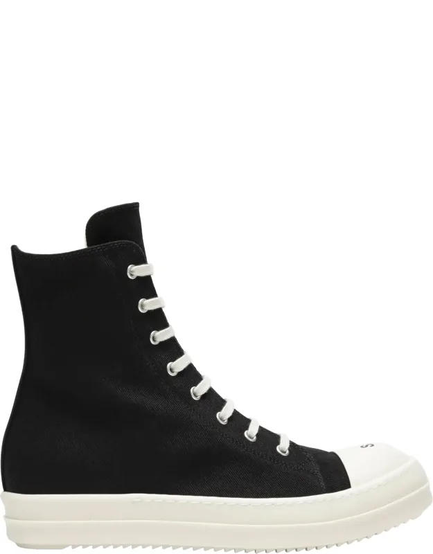 High-top Canvas Sneakers