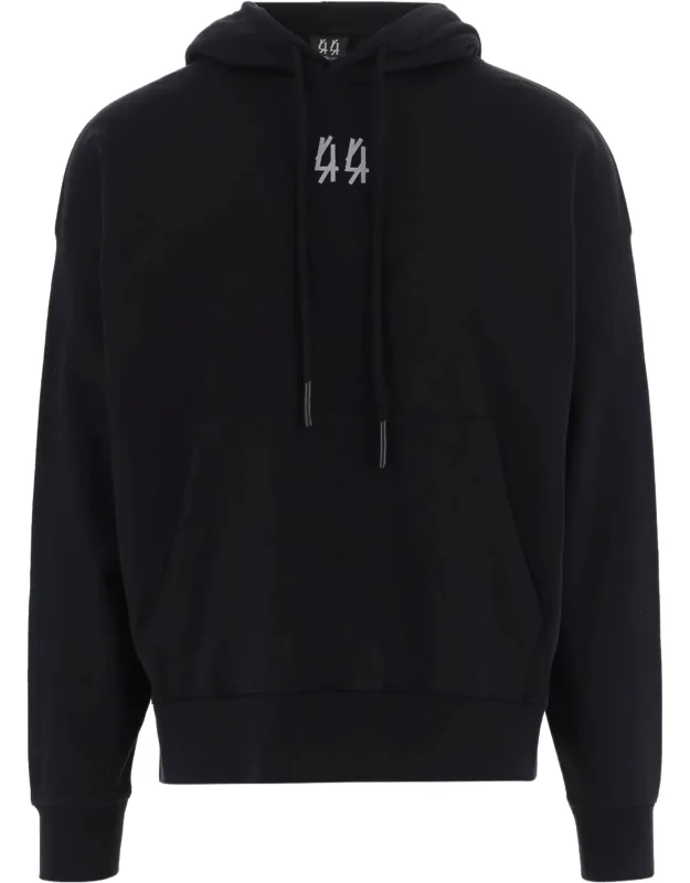 Graphic Logo Print Cotton Hoodie