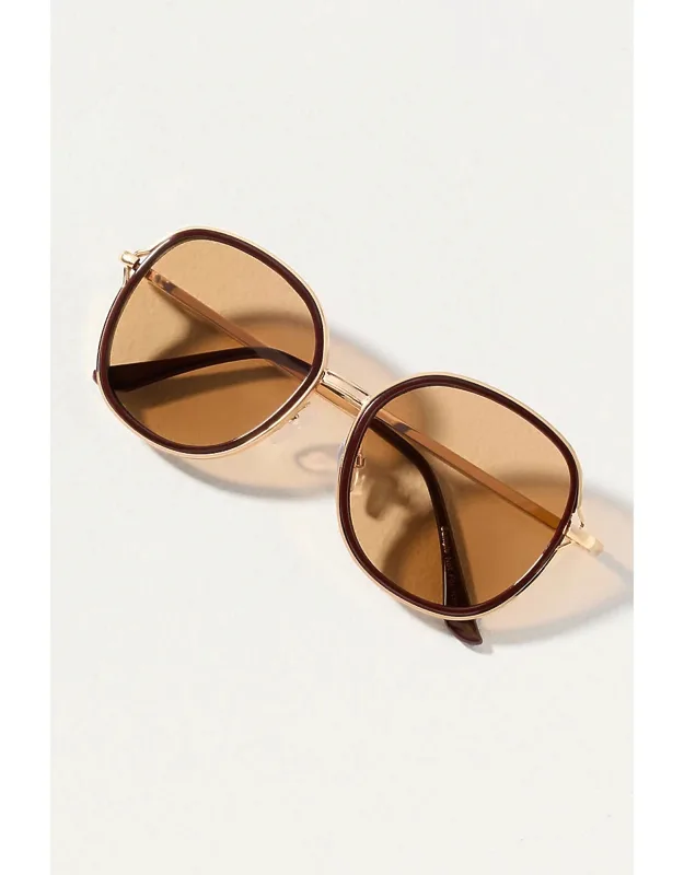 Rimmed Circle Sunglass