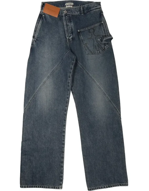 Twisted Workwear Wide-leg Jeans