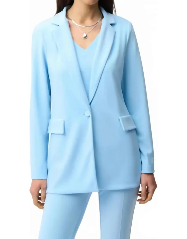 Long Sleeve Classic Straight Blazer