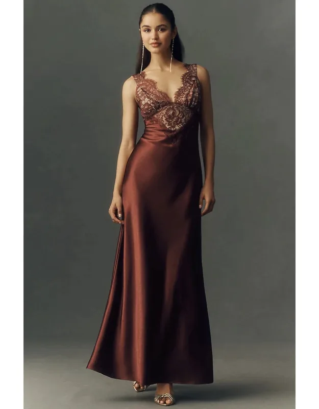Lace Slip Maxi Dress