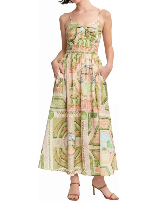 Print Maxi Dress