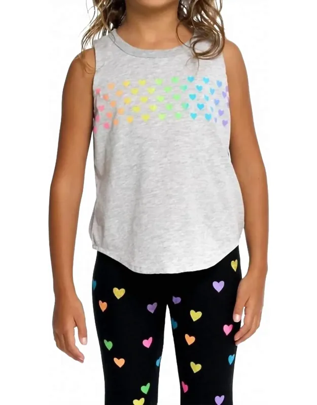 Rainbow Hearts Tee