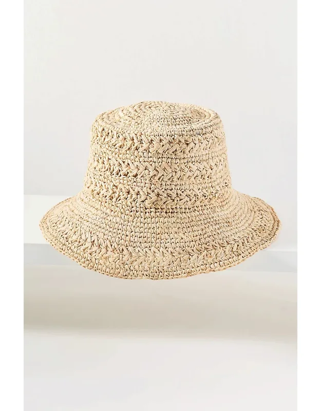 Raffia Bucket Hat