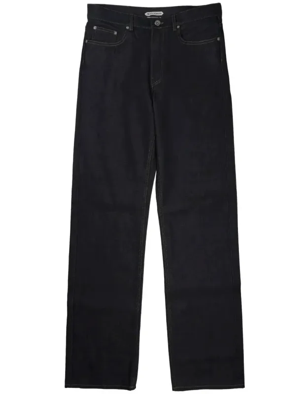 Straight-leg Five-pocket Denim Jeans