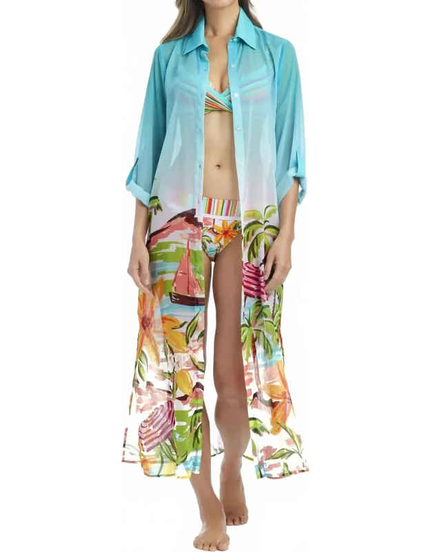 Cia Capri Long Shirt