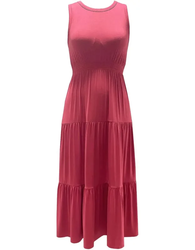 Tiered Sleeveless Dress